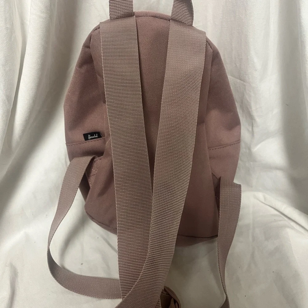 HERSCHEL Suppy Co. Women’s Classic Light Rosette Small Backpack Pocket Zip - Picture 3 of 3